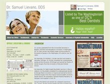 Tablet Screenshot of drlievano.com